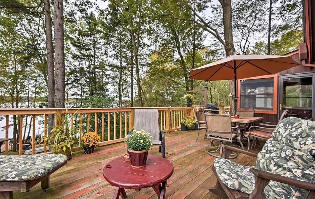 Lakefront Cabin Pvt Beach And Dock - Sunset Marina Arrowhead Lake Exterior foto
