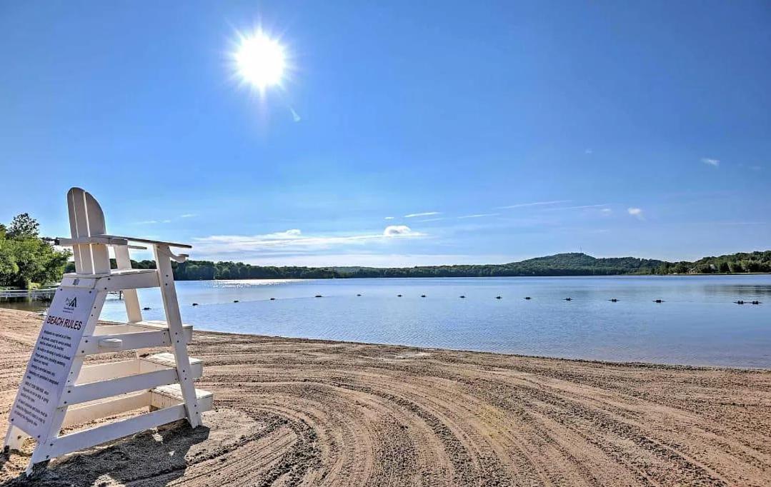 Lakefront Cabin Pvt Beach And Dock - Sunset Marina Arrowhead Lake Exterior foto